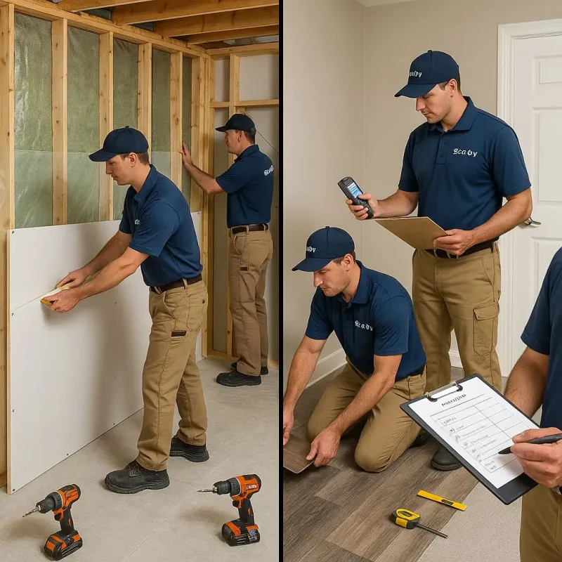 Repairs and Reconstruction process in Valle Vista, AZ